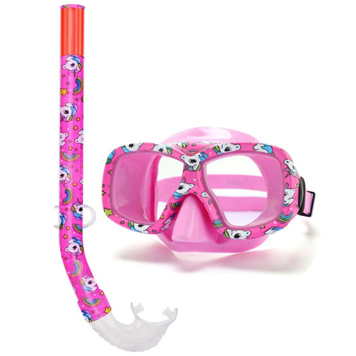 Snorkelset unicorn