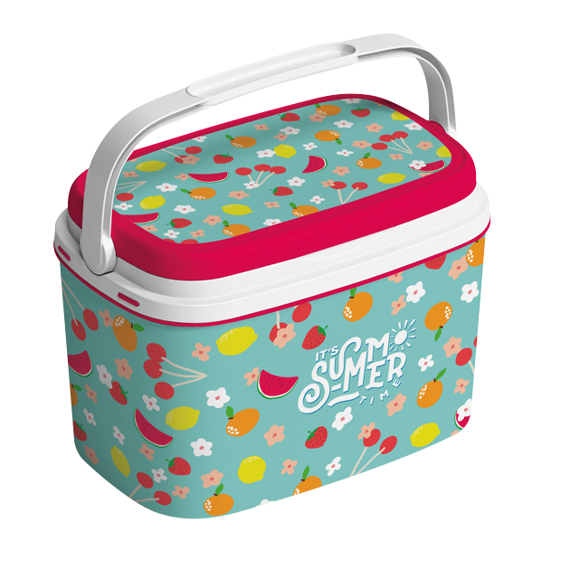 Koelbox Summer time Aqua 6L