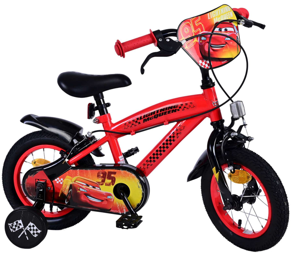 Disney Cars Kinderfahrrad – Jungen – 12 Zoll – 2 Handbremsen