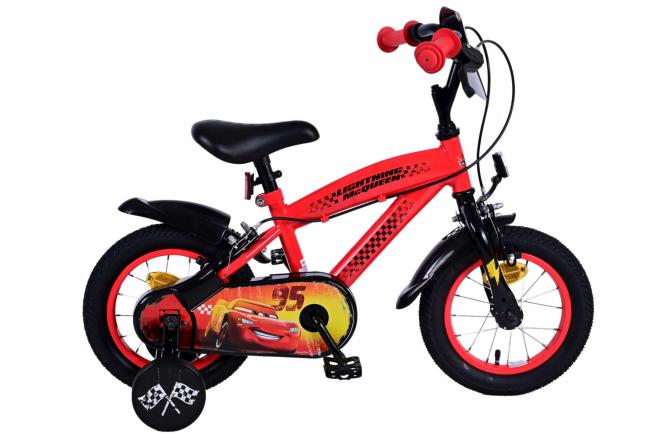 Disney Cars Kinderfahrrad – Jungen – 12 Zoll – 2 Handbremsen