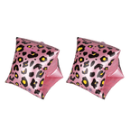 Schwimmarmbänder Leopardenmuster Roségold 2-6 Jahre