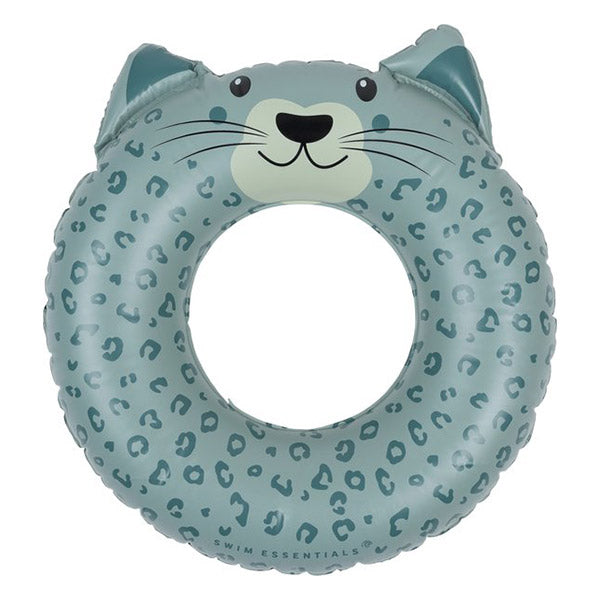 Zwemband animal - green Leopard printed